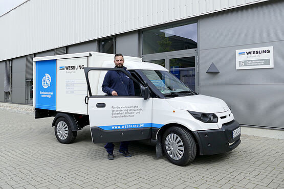 Das WESSLING Elektro Auto