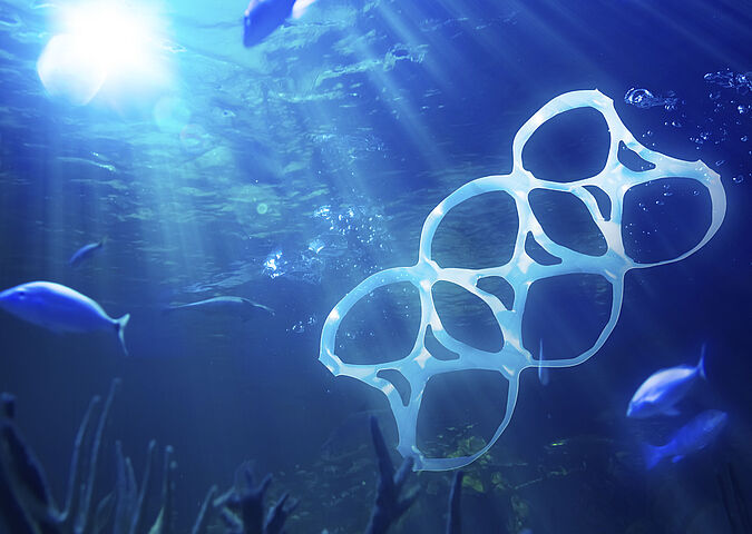 Micro-plastiques dans l'ocean