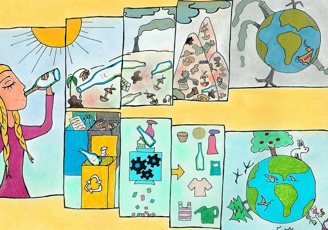concours de dessins pour les enfants sur les micro-plastiques
